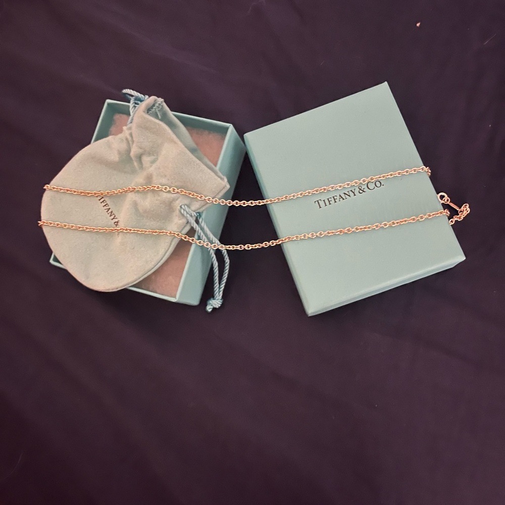 Tiffany & Co. Elegant Silver Necklace